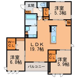 アルカディアの物件間取画像